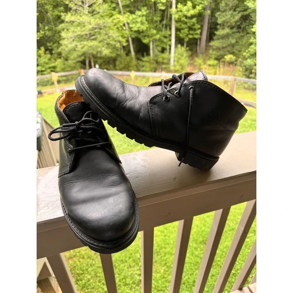 Vintage Havana Joe Chukka Boots Mens US 11.5 EU 45 Black Leather Made Spain